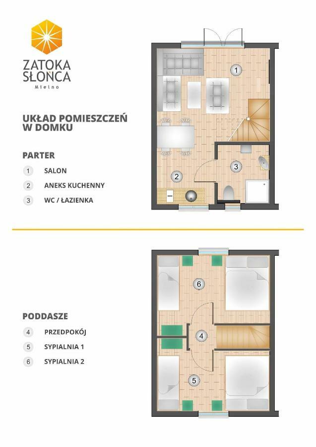Zatoka Slonca - Domki Z Basenem, Wifi I Parking W Cenie! Mielno  Exterior foto
